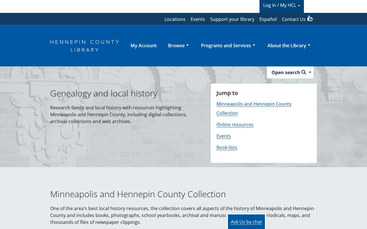Eden Prairie city directory research through Hennepin Library genealogy resources