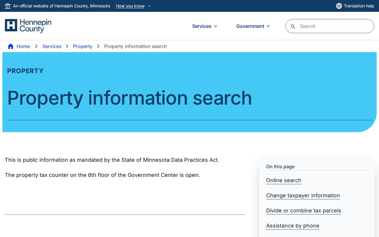 Eden Prairie ZIP code directory research with Hennepin parcel property search
